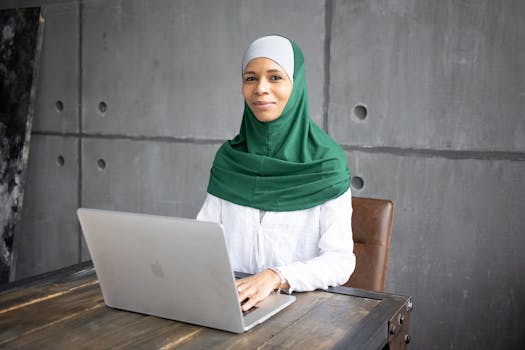 happy remote worker enjoying their workspace